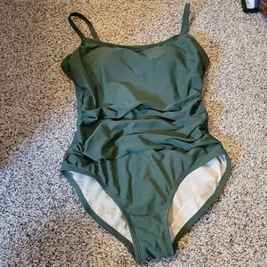 Kona Sol Green One Piece Swimsuit